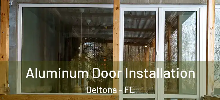 Aluminum Door Installation Deltona - FL