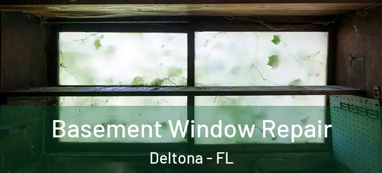 Basement Window Repair Deltona - FL