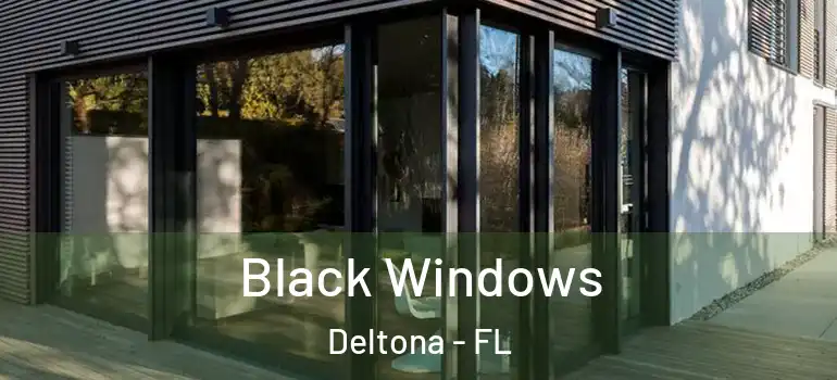 Black Windows Deltona - FL