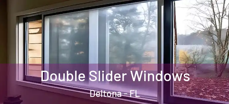 Double Slider Windows Deltona - FL