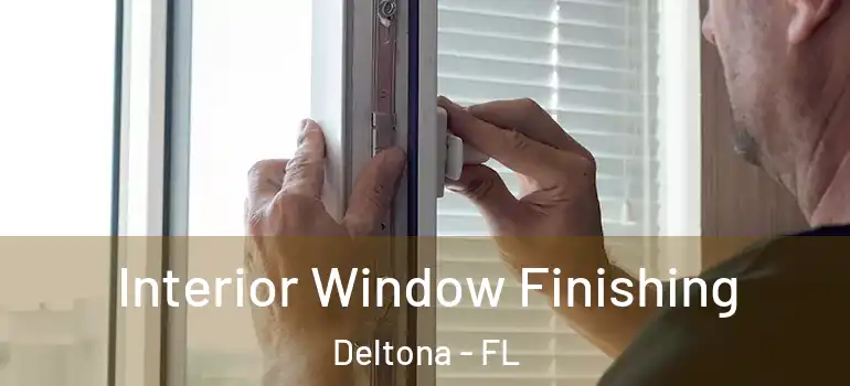 Interior Window Finishing Deltona - FL