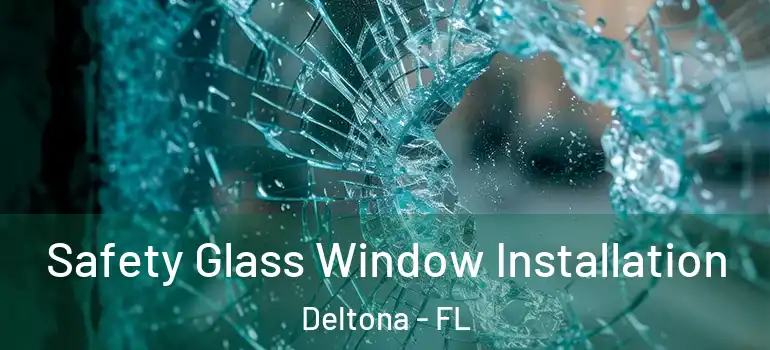 Safety Glass Window Installation Deltona - FL