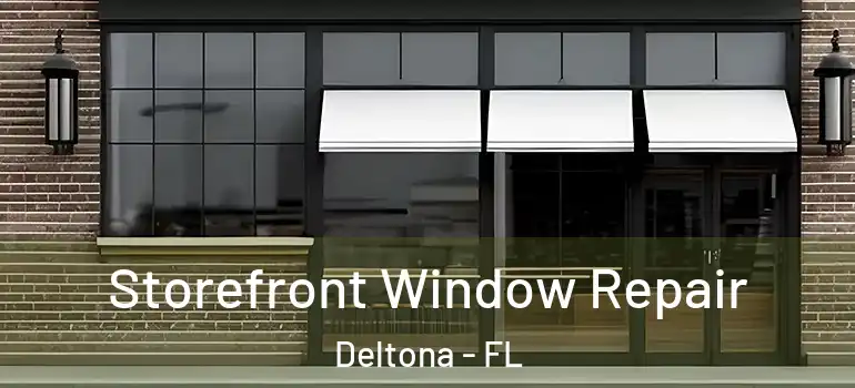 Storefront Window Repair Deltona - FL