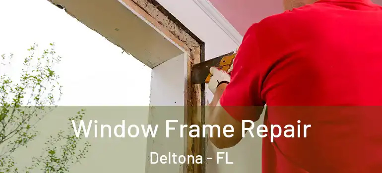 Window Frame Repair Deltona - FL
