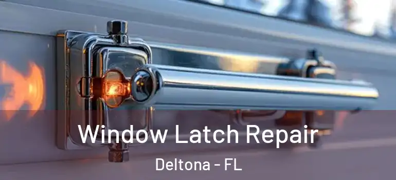 Window Latch Repair Deltona - FL
